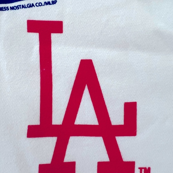 Men’s Mitchell & Ness MLB Crew Neck Sweater Los Angeles Dodgers 
White 
2XL - Picture 6 of 8